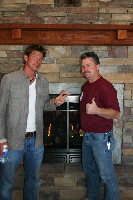 Rob Lewis and Ty Pennington